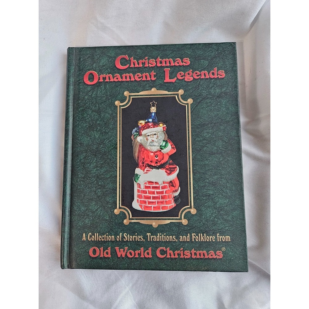 New Christmas Ornament Legends Book Stories Traditions Folklore Old World